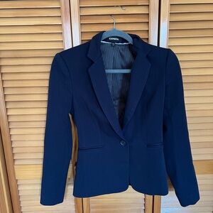 Express Women's Navy Blazer